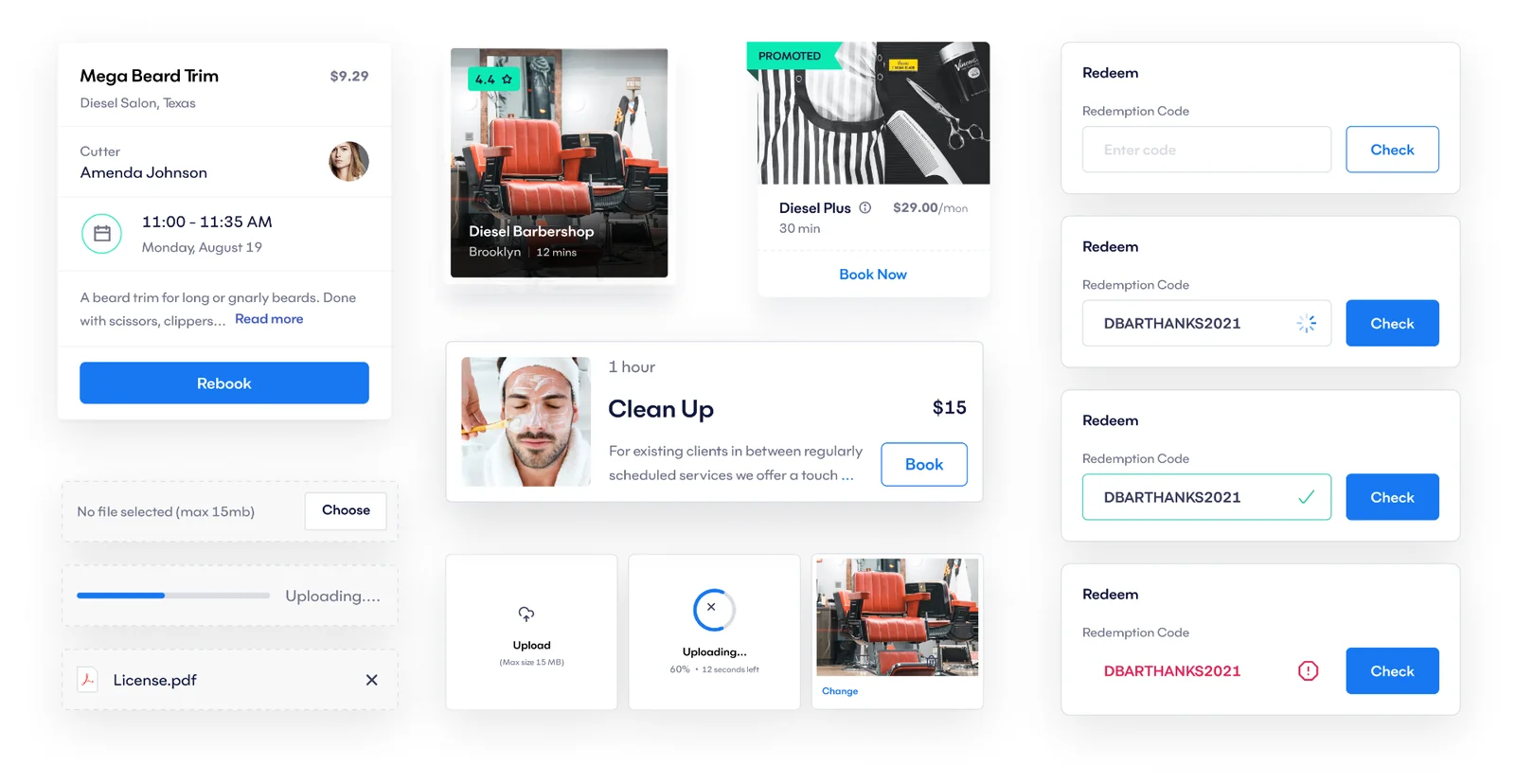 Scalable Design System — Components & Tokens